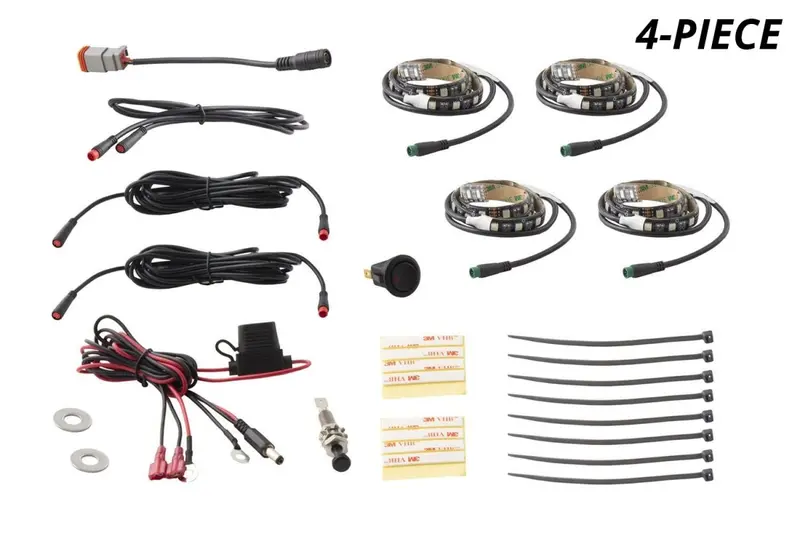 Rgbw Multicolor Engine Bay Led Kit 2