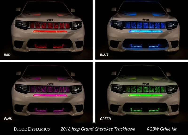 Rgbw Multicolor Grille Led Kit 1