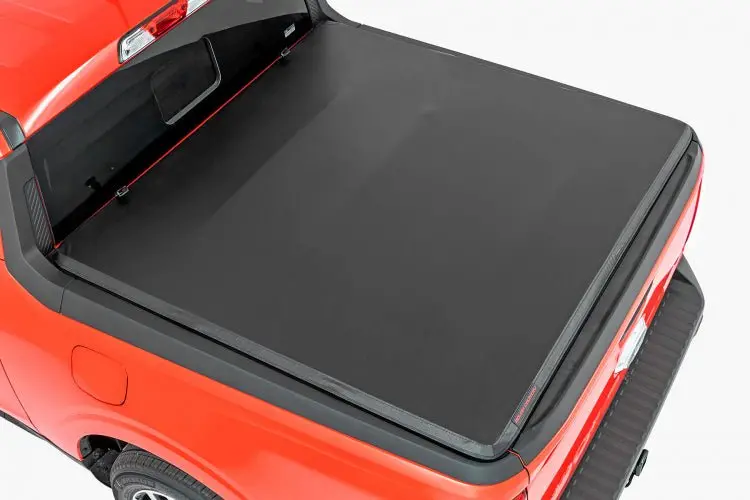 Rough Country Bed Cover Tri Fold | 4'6" Bed | Ford Maverick 4Wd 1