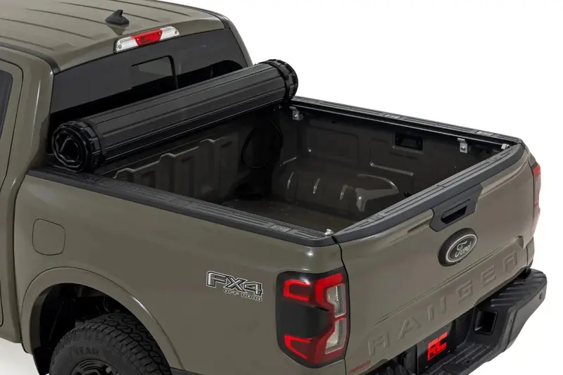 Rough Country Hard Roll Up Bed Cover 5' Bed | Ford Ranger 2Wd/4Wd (2024-2025) 2