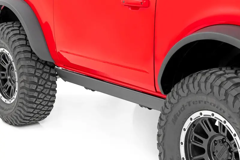 Rough Country Power Running Boards Dual Electric Motor | 2 Door | Ford Bronco 4Wd (21-24) 1