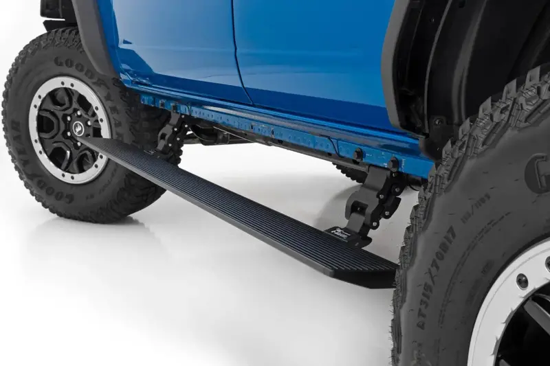 Rough Country Power Running Boards Dual Electric Motor | 4 Door | Ford Bronco 4Wd (21-24) 1