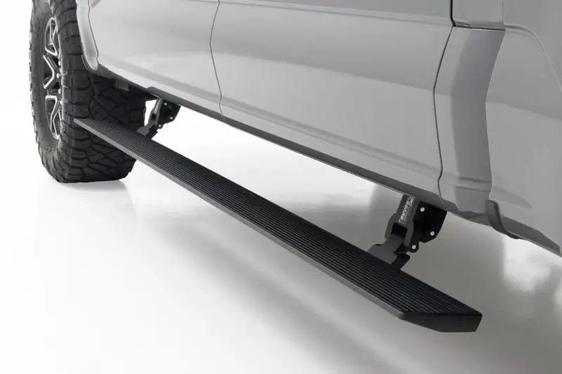 Rough Country Power Running Boards Dual Electric Motor | Ford F-150 (15-24) | F-250/F-350 Super Duty (17-24) 1