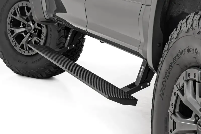 Rough Country Power Running Boards Dual Electric Motor  Ford F-150 (15-25) | F-250/F-350 Super Duty (17-25) 1