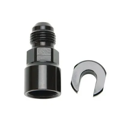 Russell Performance -6 An Male To 5/16 In Sae Quick-Disconnect Female (Black Single) 1