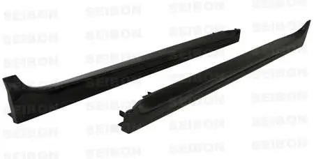 Seibon 08-09 Mitsubishi Evo X Oem-Style Carbon Fiber Side Skirts 1