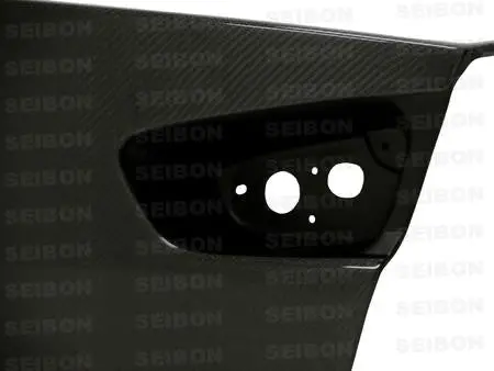 Seibon 08-09 Mitsubishi Evo X Oem-Style Carbon Fiber Trunk Lid 1