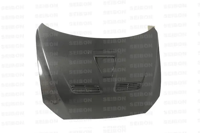 Seibon 08-12 Mitsubishi Evo X Oem Style Carbon Fiber Hood 1