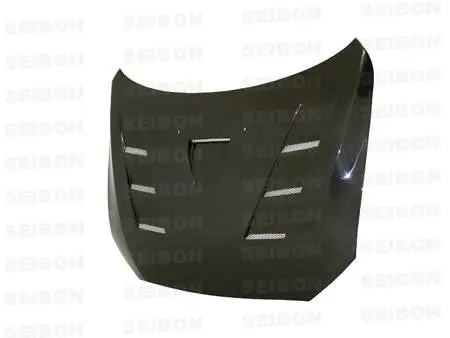 Seibon 08-12 Mitsubishi Evo X Ts-Style Carbon Fiber Hood 1