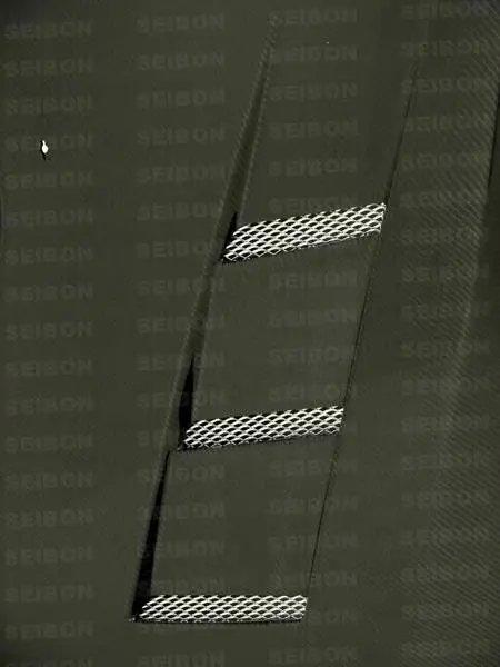 Seibon 08-12 Mitsubishi Evo X Ts-Style Carbon Fiber Hood 2