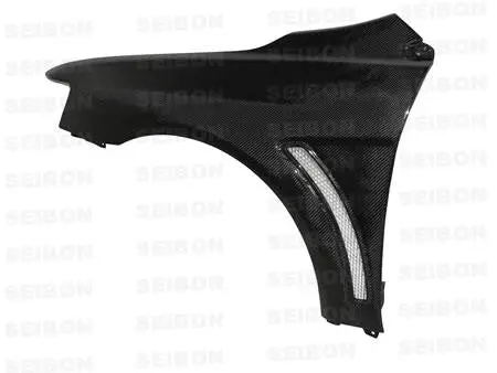Seibon 08-12Mitsubishi Evo X 10Mm Wider Carbon Fiber Fenders 1