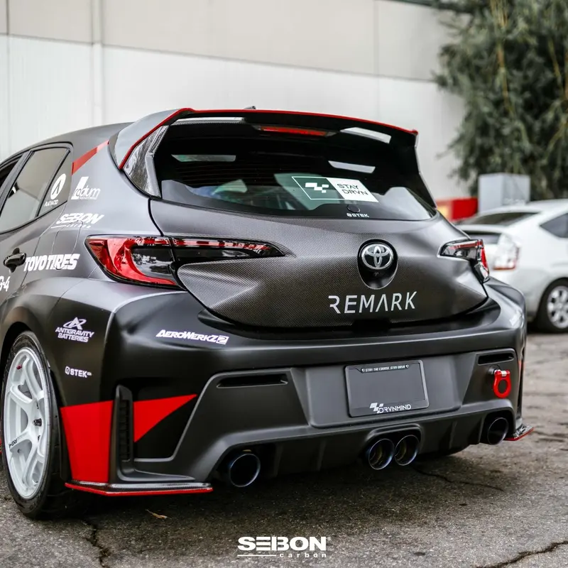Seibon 2023+ Toyota Gr Corolla Oe-Style Carbon Fiber Rear Spoiler 2