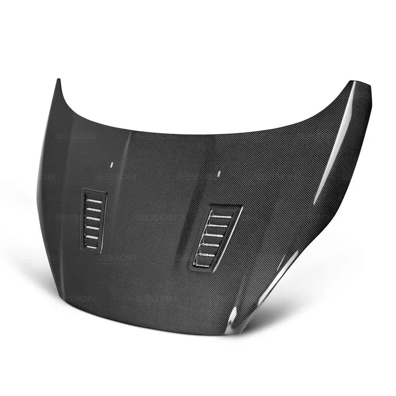Seibon Rs Style Carbon Fiber Hood For 2014+ Fiesta St 1
