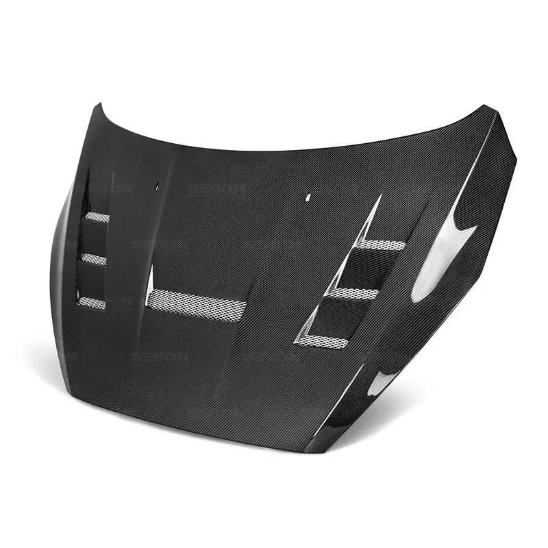 Seibon Tv-Style Carbon Fiber Hood For 2015-2018 Ford Focus 1
