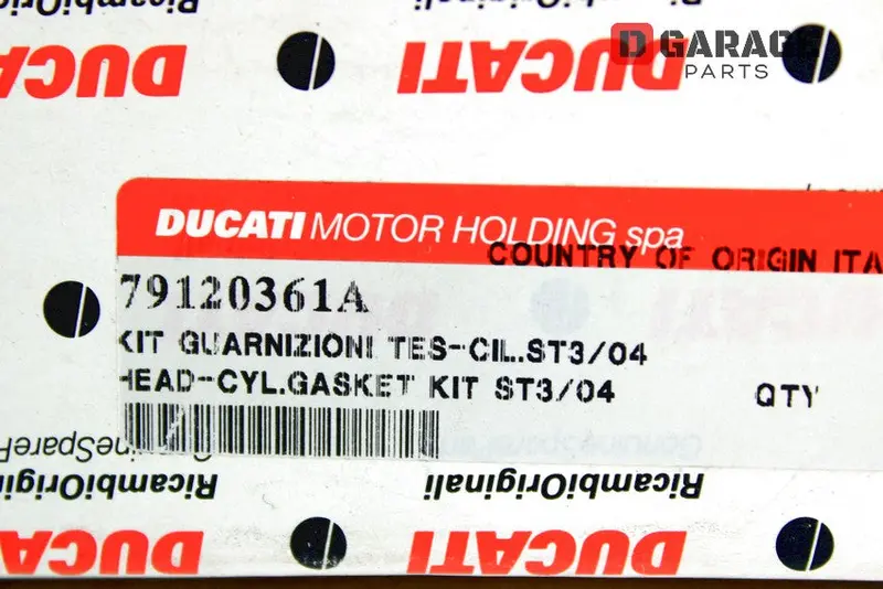 Serie Guarnizioni Testa Cilindro Ducati St3 2