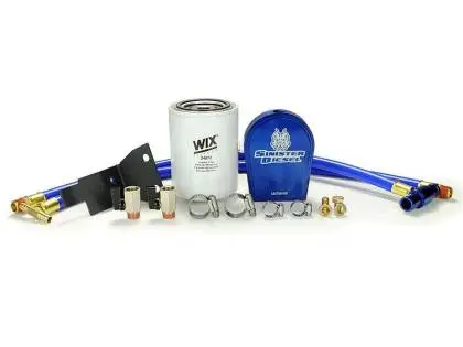 Sinister Diesel 03-07 Ford 6.0L Ford Powerstroke Coolant Filtration System W/ Wix Filter 1