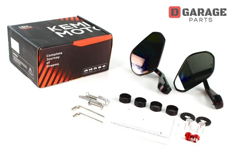 Specchi Manubrio Laterali Bar-End Omologati Ducati Hypermotard 950 1
