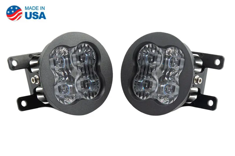 Ss3 Led Fog Light Kit For 2013-2019 Subaru Crosstrek White Sae/Dot Driving Sport Diode Dynamics 1