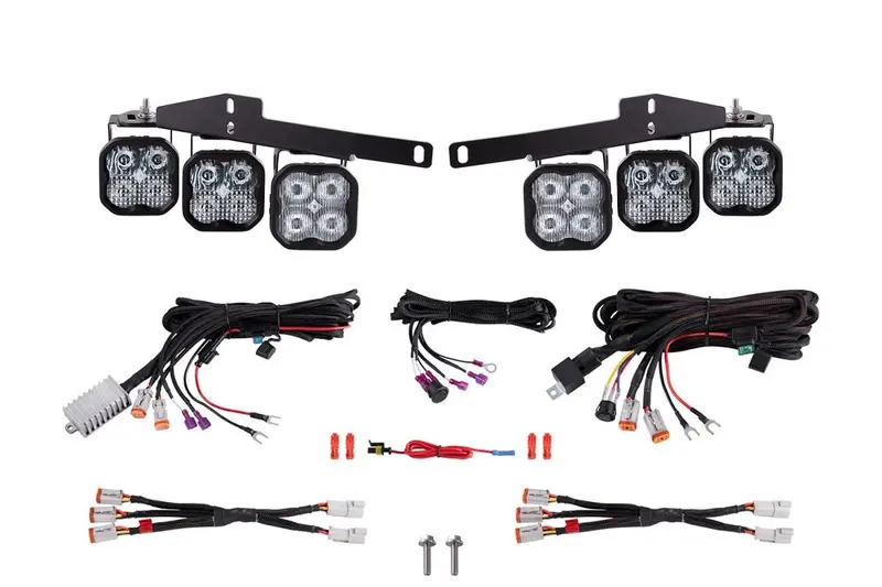 Ss3 Led Fog Light Kit For 2017-2020 Ford Raptor 1
