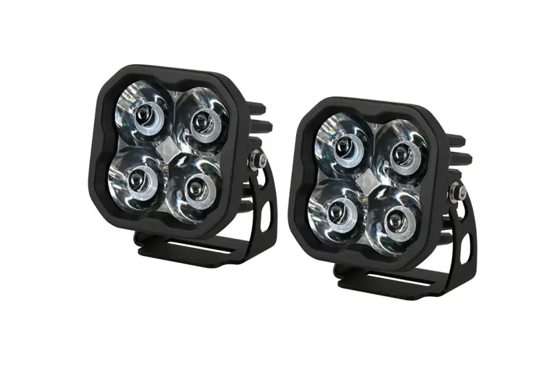 Ss3 Sport Ditch Light Kit W/ Amber Backlight - Sae Fog Optic 1