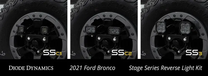 Stage Series Reverse Light Kit For 2021-2022 Ford Bronco 3