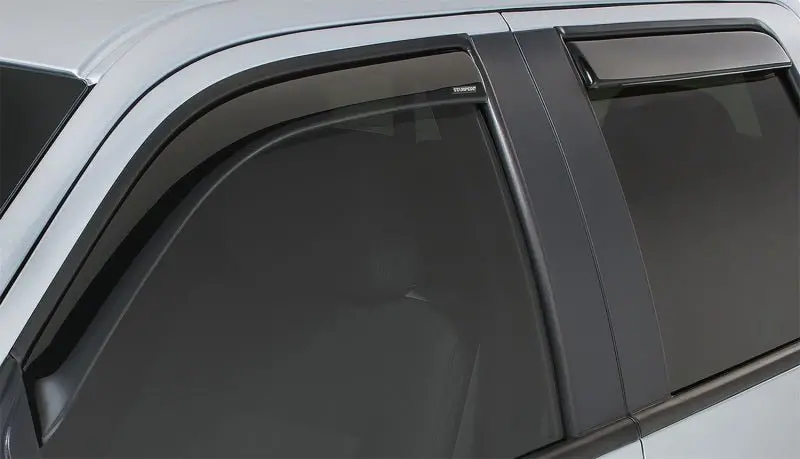 Stampede 16-21 Honda Civic Sedan Snap-Inz Sidewind Deflector 4Pc - Smoke 1