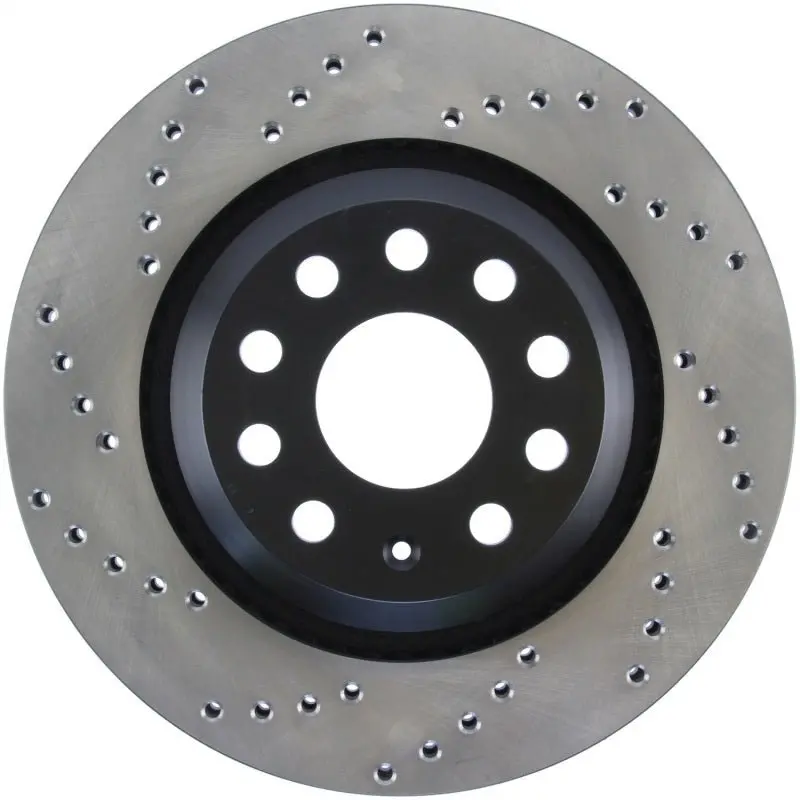 Stoptech 09-13 Vw Cc 3.6L Vr6 / 08-09 & 12 Golf R/Golf R32 Drilled Right Rear Rotor 1