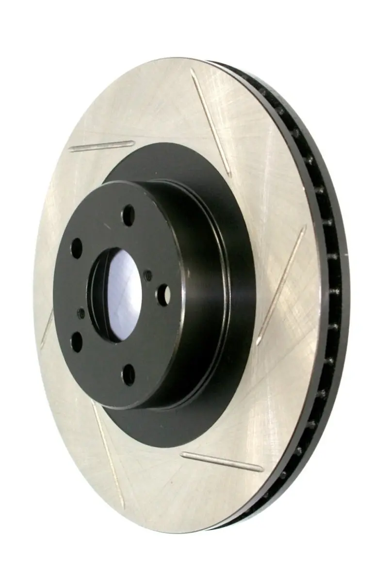 Stoptech 13-15 Acura Ilx Cryo Slotted Front Left Sport Brake Rotor 1
