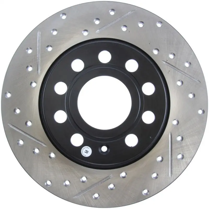 Stoptech Slotted & Drilled Sport Brake Rotor 1
