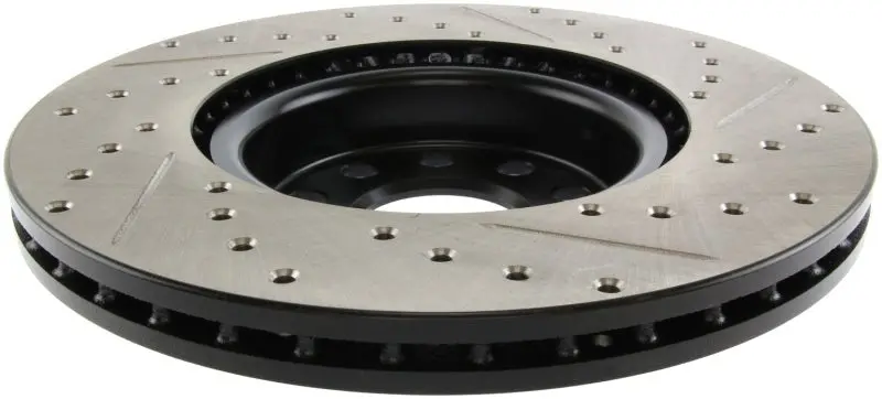 Stoptech Slotted & Drilled Sport Brake Rotor 1