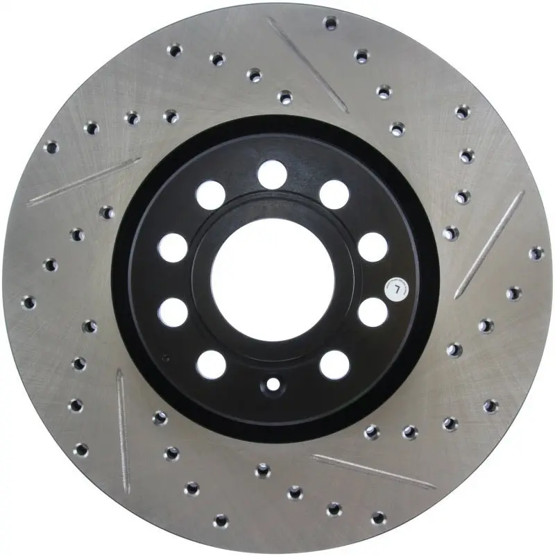 Stoptech Slotted & Drilled Sport Brake Rotor 1