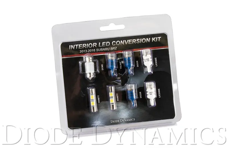 Subaru Brz Interior Kit Stage 2 Blue Diode Dynamics 1