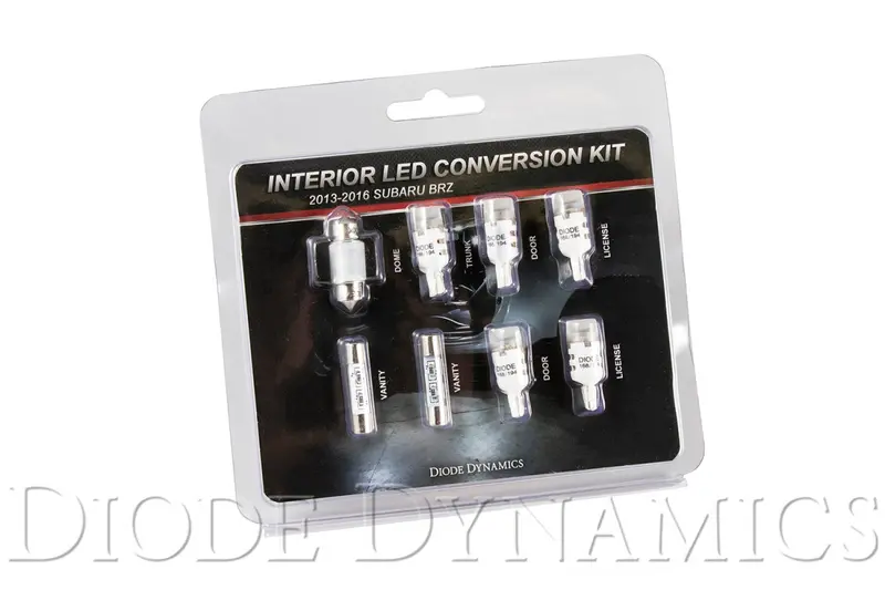 Subaru Brz Interior Kit Stage 2 Cool White Diode Dynamics 1