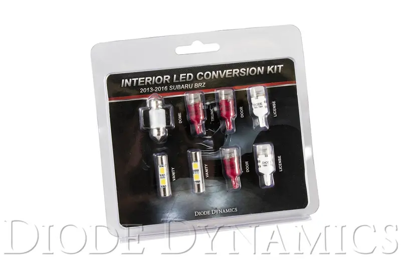 Subaru Brz Interior Kit Stage 2 Red Diode Dynamics 1