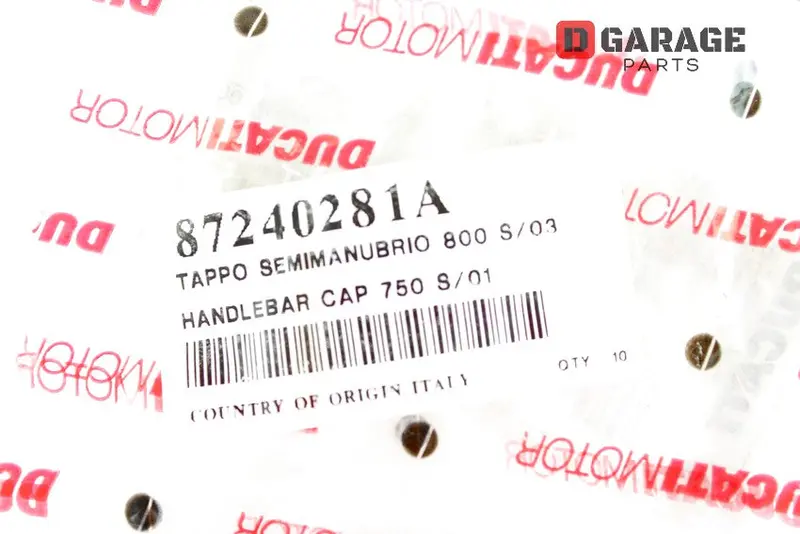 Tappo Chiusura Semimanubrio Ducati Ss 750 800 900 2