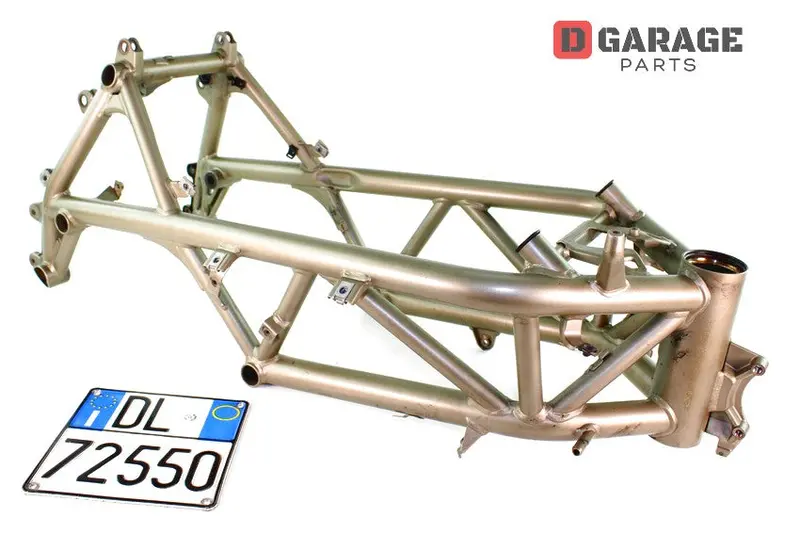 Telaio Principale Con Documenti Anno 2009 Ducati 1198 S 1