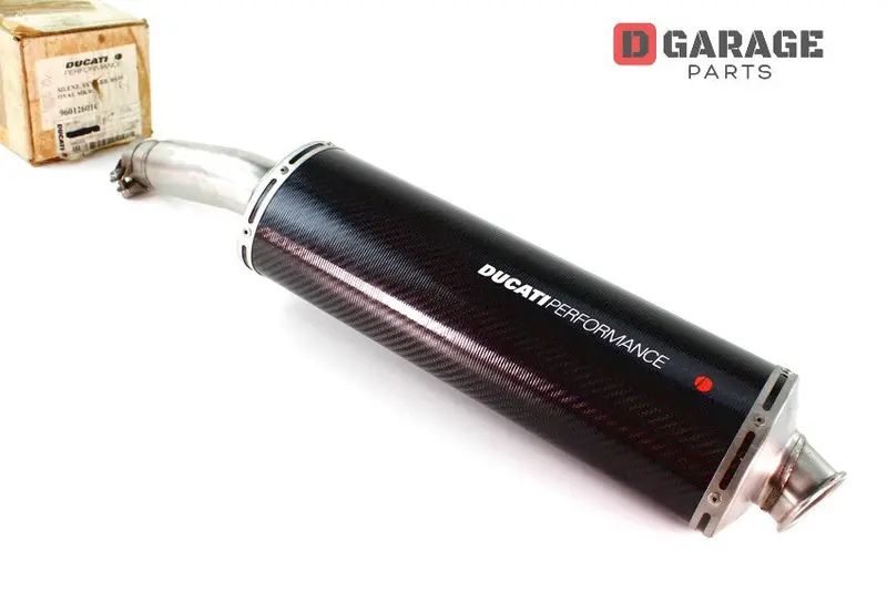 Terminale Scarico Sinistro Carbonio Ducati Performance Monster 1