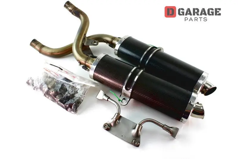 Terminali Scarico Carbonio Alti Shark Ducati Monster 1000 S4 1