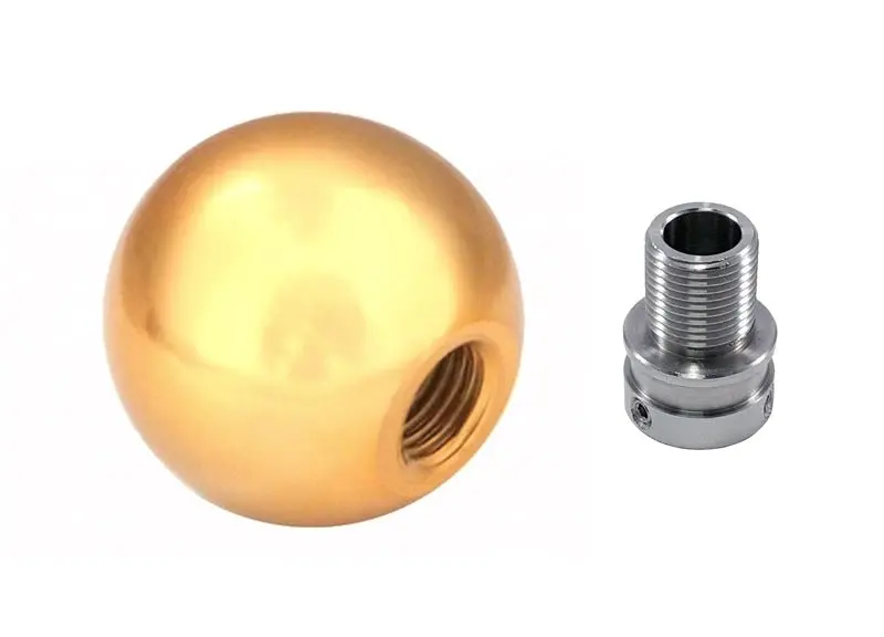 Torque Solution Billet Shift Knob (Gold) Vokswagen/Audi Manual Transmission 1