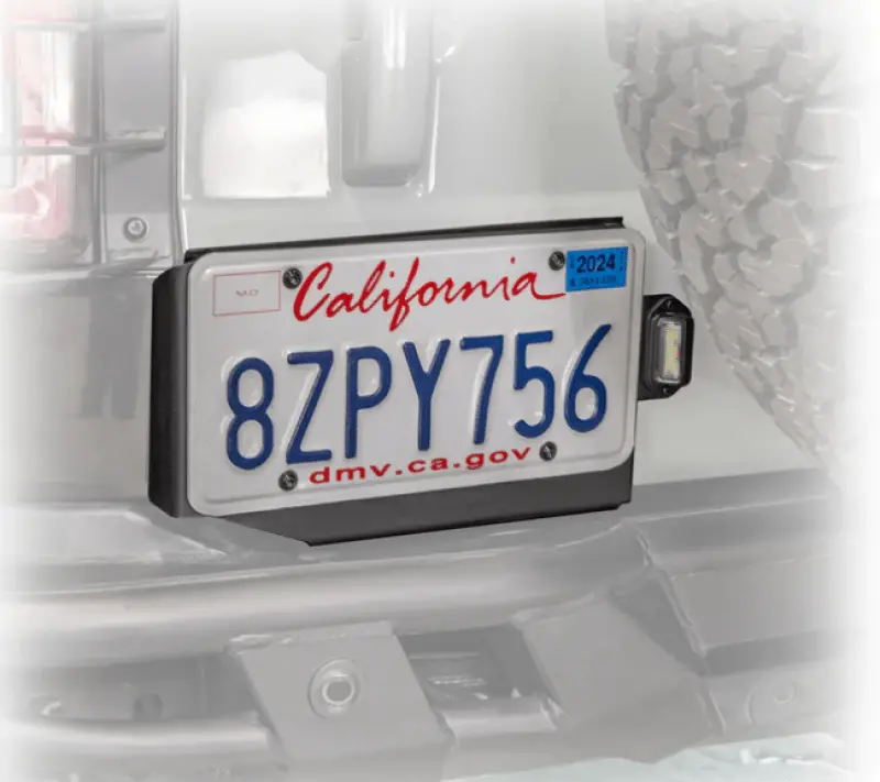 Turn Offroad 2021+ Ford Bronco License Plate Relocation Bracket 1