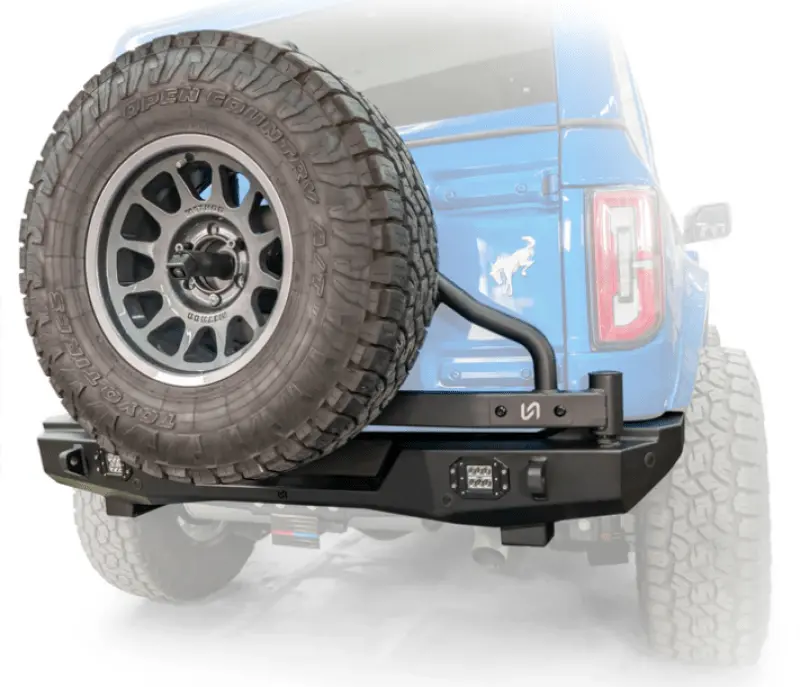 Turn Offroad 2021+ Ford Bronco Swing-Out Tire Carrier Rear Bumper 1