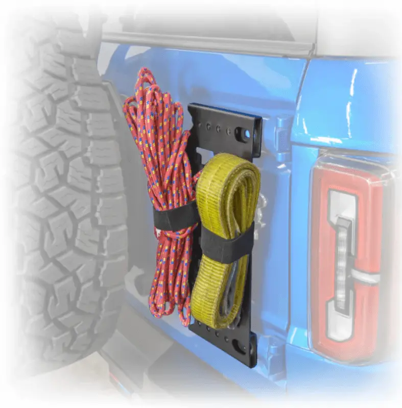 Turn Offroad 2021+ Ford Bronco Tailgate Molle Panel / Accessory Adapter 1