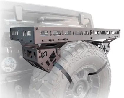 Turn Offroad Universal Spare Tire Storage Rack 1