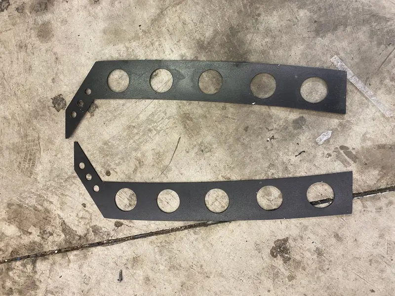 **Used** Billetworkz Window Vents - Fiesta St 1