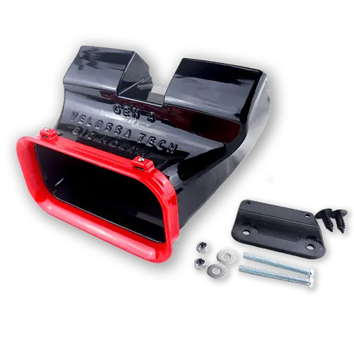 Velossa Tech 2018-2020+ Ford Edge St Big Mouth Ram Air Intake Snorkel 1