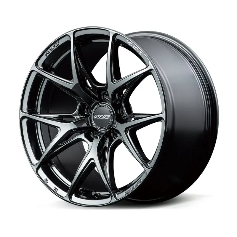 Versus Vv21s 18X8.0 +45 5-108 - Jet Black 1