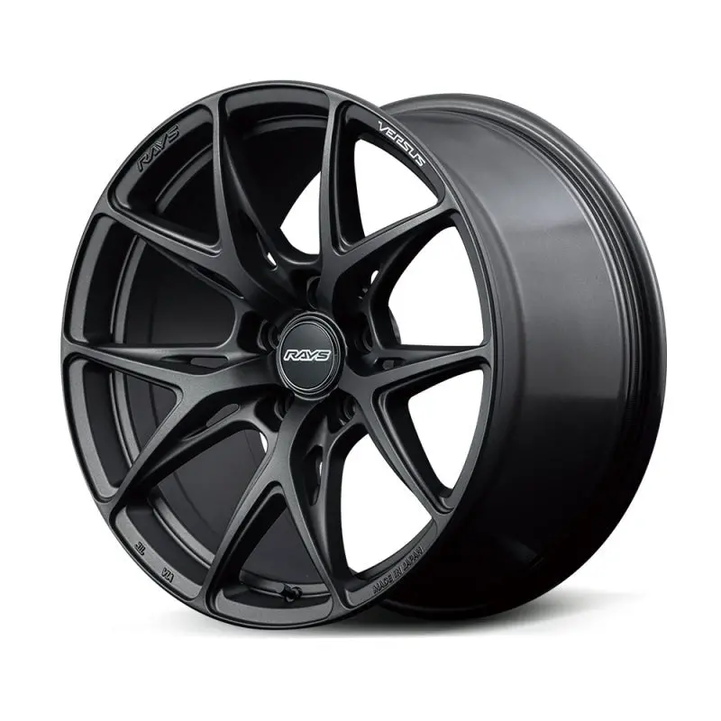Versus Vv21s 20X8.5 +45 5-108 Matte Super Dark Gunmetal 1
