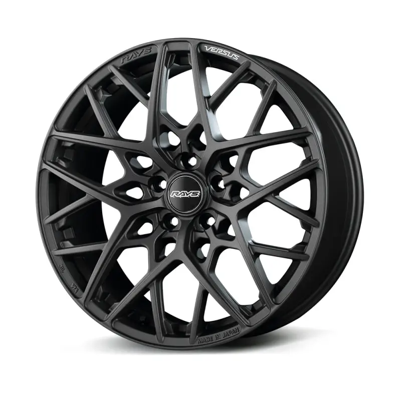 Versus Vv25m 20X8.5 / +45 / 5X108 - Matte Super Dark Gunmetal 1