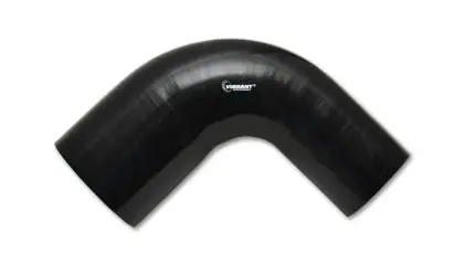 Vibrant 3.5In Id X 4In Id X 3.5In Long Gloss Black Silicone 90 1
