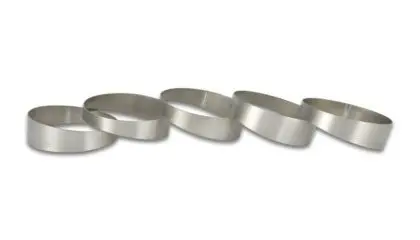 Vibrant 4In. O.D. Titanium Pie Cuts - Bag Of 5 (45 Degrees) 1